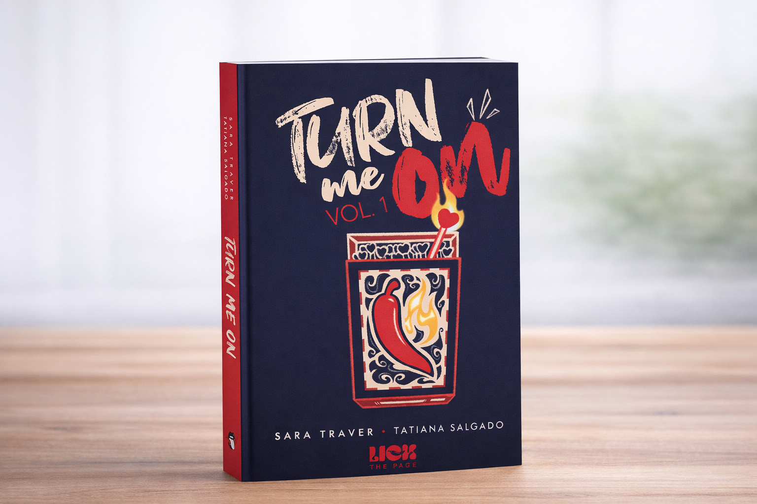 Portada de Turn me on Vol. 1, de Lick the Page